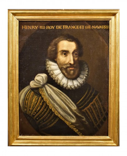 Henry IV, Rex of France and Navarra - French school, late of 16th century